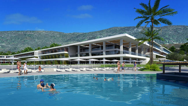 5 Star Hotel, Halkidiki, Main Building, Project