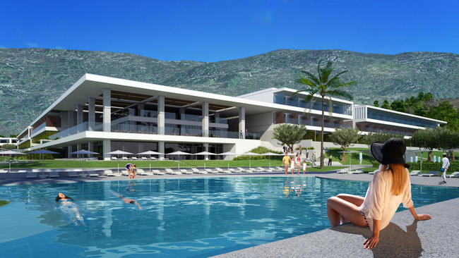 5 Star Hotel, Halkidiki, Main Building, Project