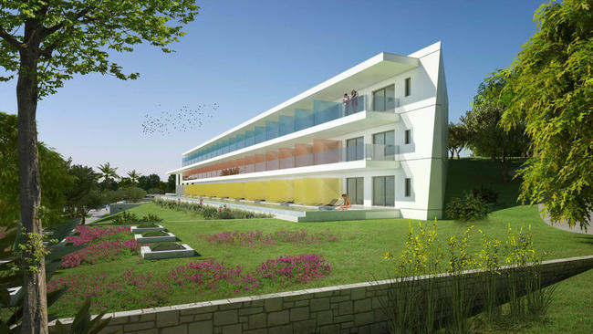 5 Star Hotel, Halkidiki, Main Building, Project