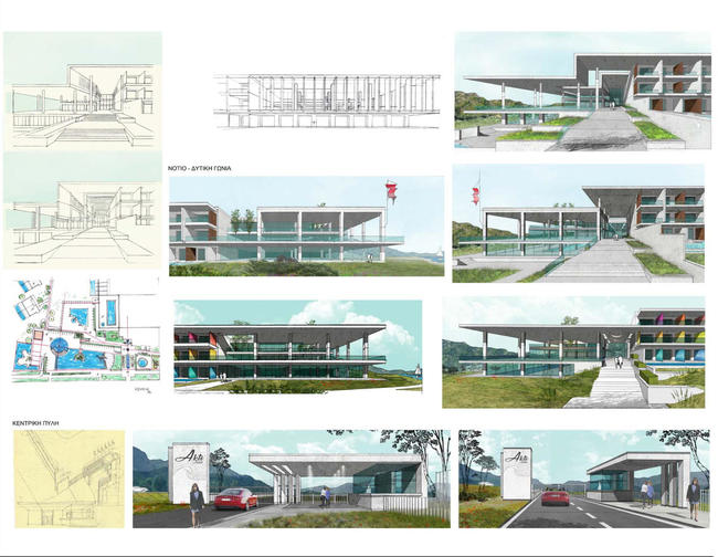 5 Star Hotel, Halkidiki, Study