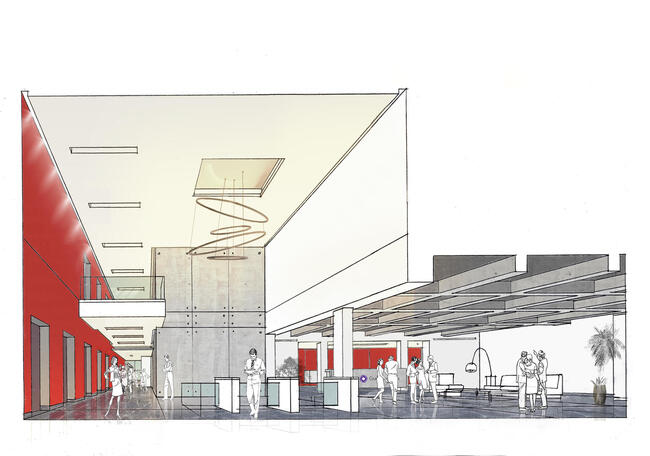 Main Entrance Hall - project
